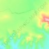 柴达木地形图、海拔、地势