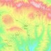 化隆县地形图、海拔、地势