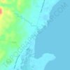 Bagacay地形图、海拔、地势