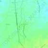 Puting Tubig地形图、海拔、地势