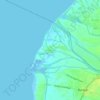 Mindoro地形图、海拔、地势