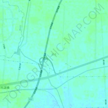 伍子地形图、海拔、地势