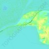 倪坊村地形图、海拔、地势