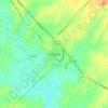 Floresville地形图、海拔、地势