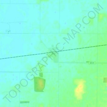 Dola地形图、海拔、地势