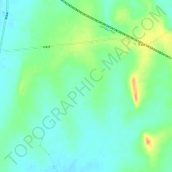 苏家屯区地形图、海拔、地势