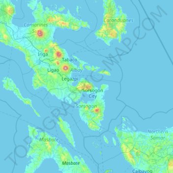 Pocdol Mountains地形图、海拔、地势