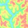 Tanoma地形图、海拔、地势