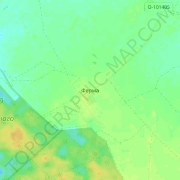 Ферма地形图、海拔、地势