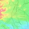 Gotong Royong地形图、海拔、地势