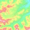海坝地形图、海拔、地势