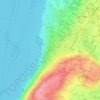 Vésenaz地形图、海拔、地势