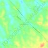 Sungai Bertam地形图、海拔、地势