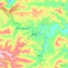 秧坝镇地形图、海拔、地势