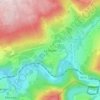 La Gleize地形图、海拔、地势