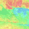 诺尔雪平地形图、海拔、地势