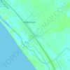 Ujung Padang地形图、海拔、地势