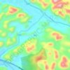 塘栖地形图、海拔、地势