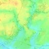 La Militais地形图、海拔、地势