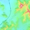 河头地形图、海拔、地势