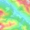 Belerda地形图、海拔、地势