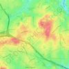 Churchill地形图、海拔、地势