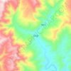 白马镇地形图、海拔、地势