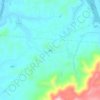 清井地形图、海拔、地势