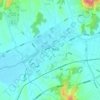 창동리地形图、海拔、地势