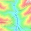 大城地形图、海拔、地势