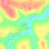 São Félix地形图、海拔、地势
