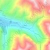 Pandora地形图、海拔、地势