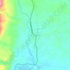 Las Americas地形图、海拔、地势