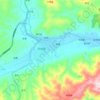 凤城街道地形图、海拔、地势