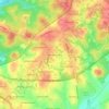 Monaco Estates地形图、海拔、地势