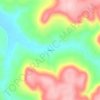 Delmar地形图、海拔、地势