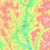 松潘县地形图、海拔、地势