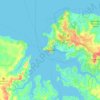 达尔文市地形图、海拔、地势