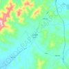 仙人洞镇地形图、海拔、地势