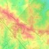 Forest I At Harbison地形图、海拔、地势