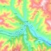 城关镇地形图、海拔、地势