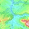 Raspaillac地形图、海拔、地势