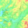 Berkley Hills地形图、海拔、地势