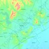 凌河区地形图、海拔、地势