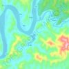 林口地形图、海拔、地势