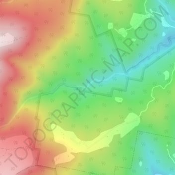 Snug Falls地形图、海拔、地势