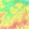 Oakwood Acres地形图、海拔、地势