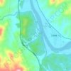 召无地形图、海拔、地势