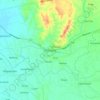 Manaoag地形图、海拔、地势