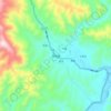 甲洼镇地形图、海拔、地势